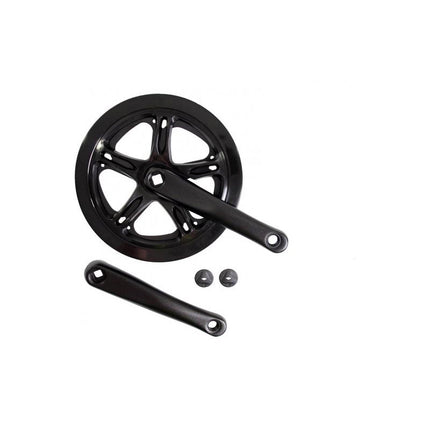 Dahon Crankset 3/32 46T zwart enkel kettingbladrand