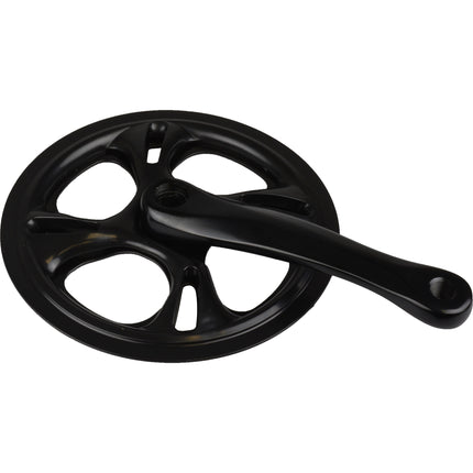 Dahon crankset 170mm 39t enkel kettingbladrand zwart
