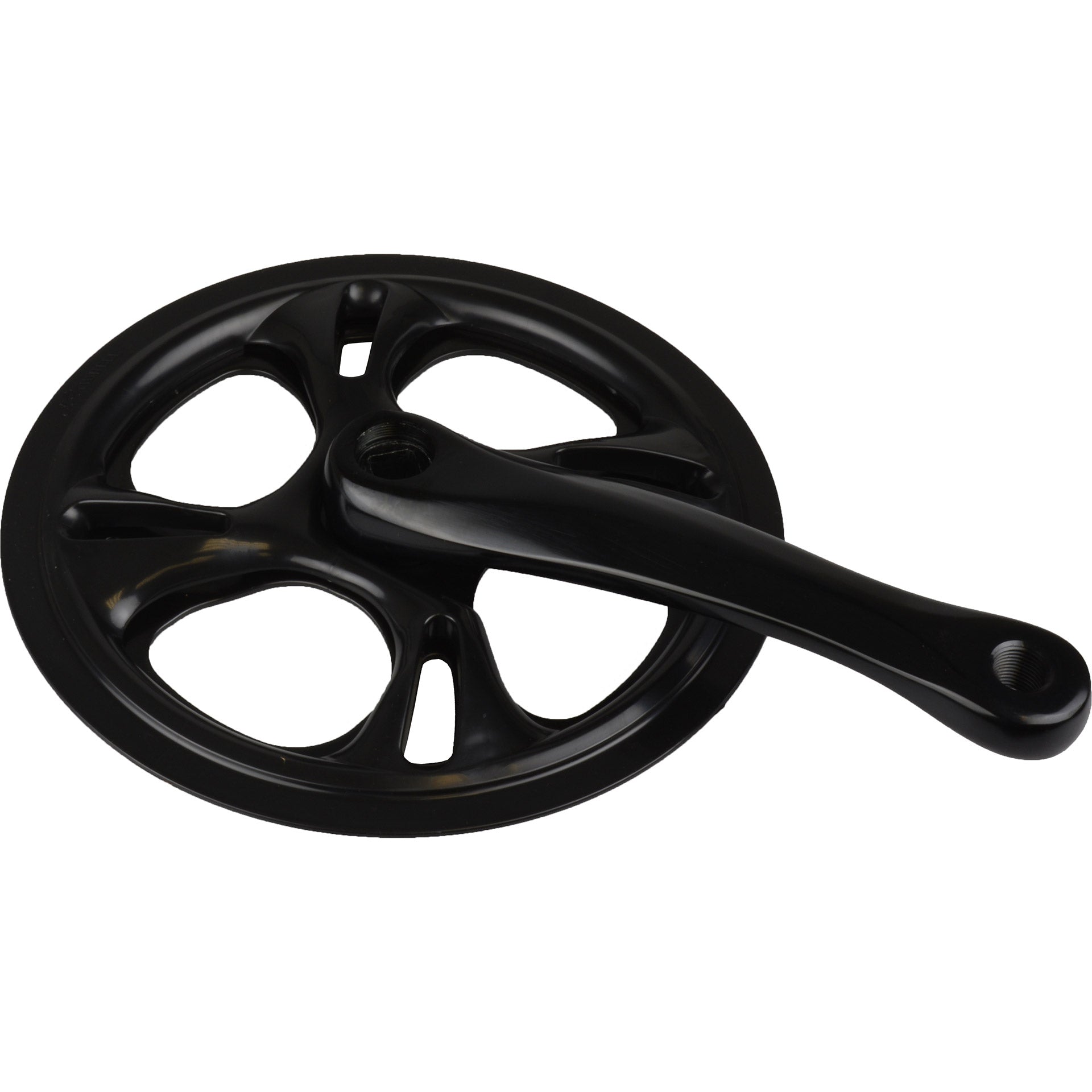 Dahon crankset 170mm 39t enkel kettingbladrand zwart