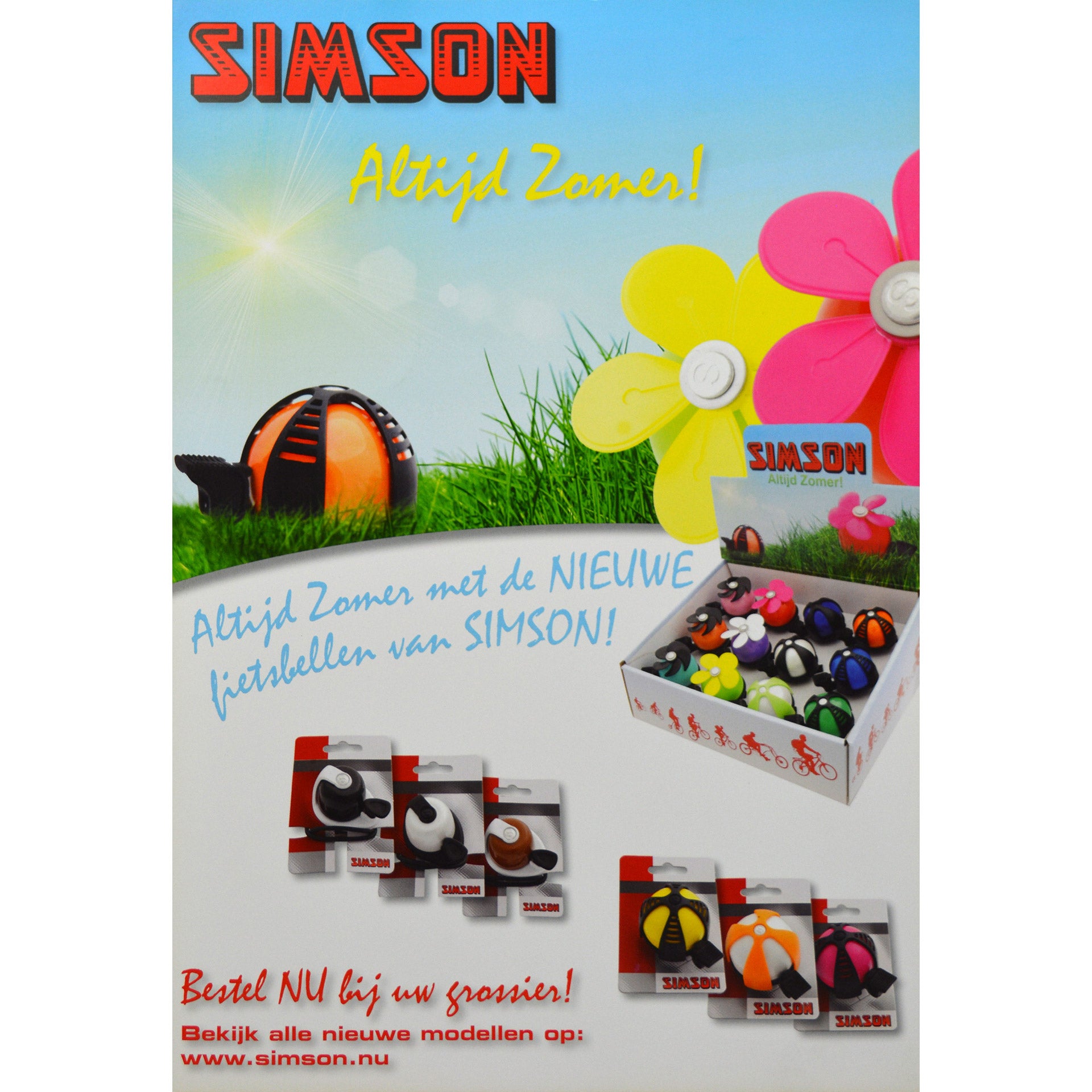Folder Simson Fietsbellen