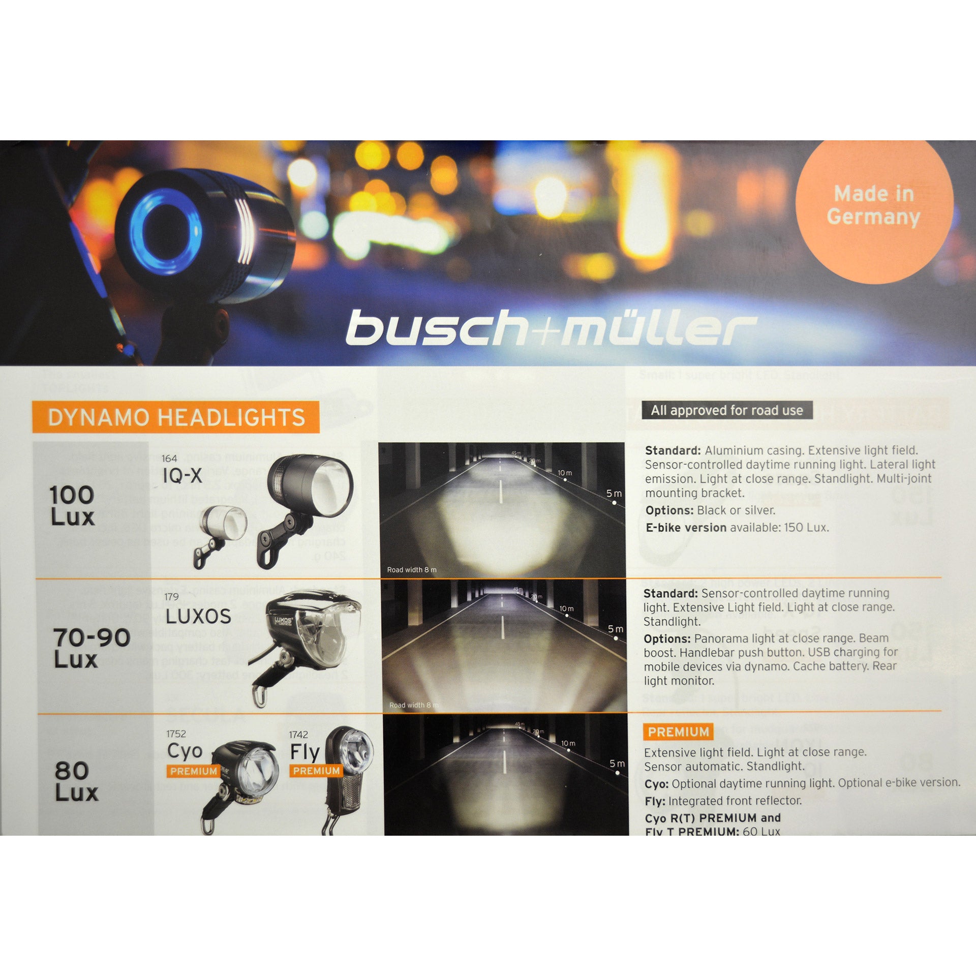 Flyer Busch+muller Headlights