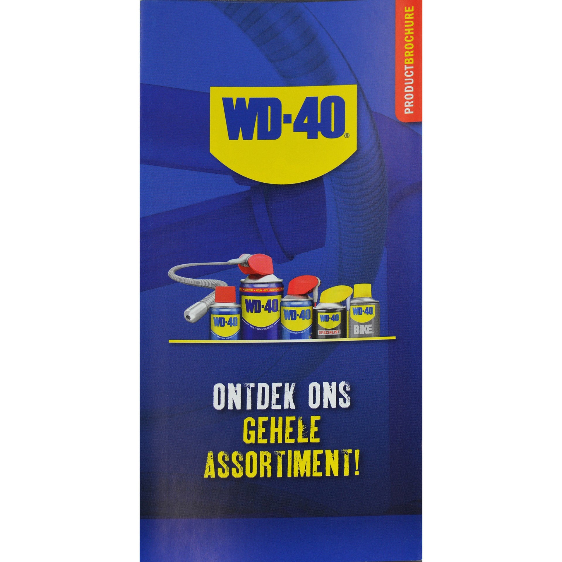 Folder WD40 onderhoudsmiddelen