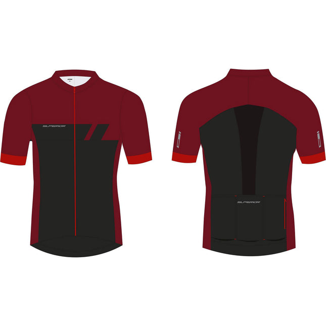 Superior MTB jersey M Tibetan Red