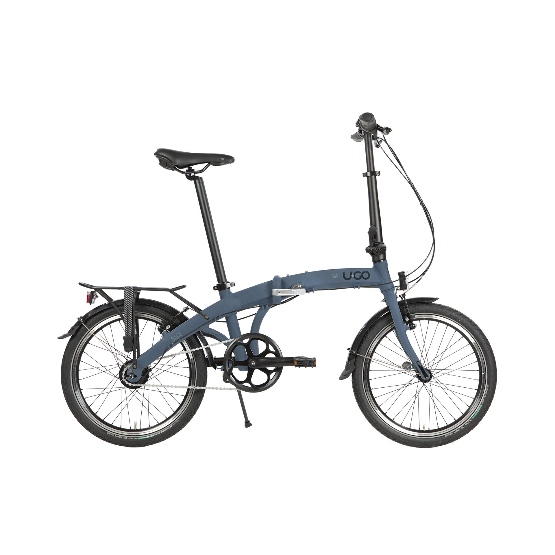 U•GO vouwfiets Dare i7 20" navy blue