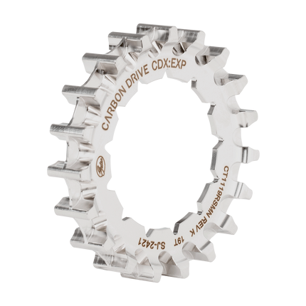 Gates CDX achtertandwiel 19 tands Rohloff Splined