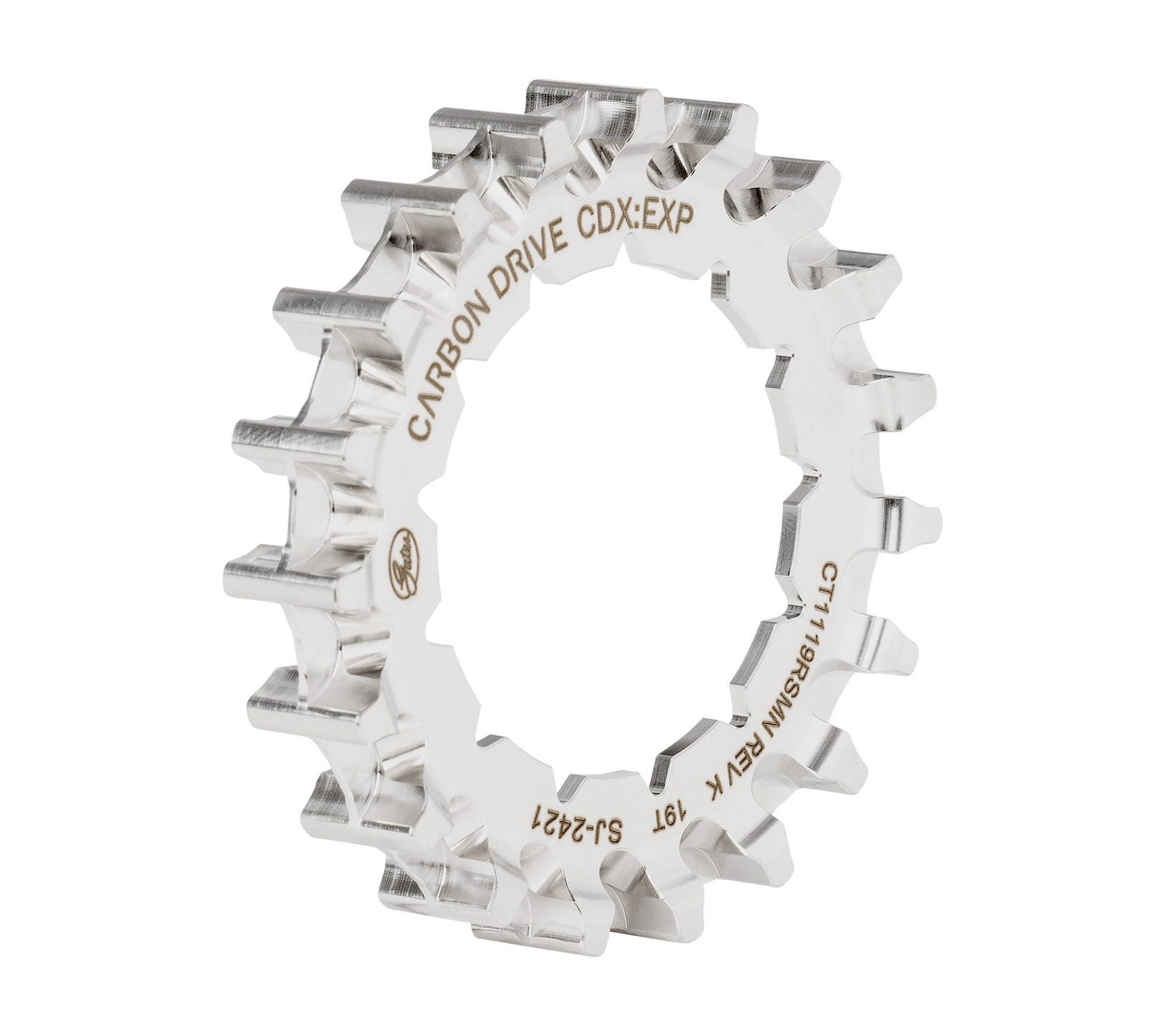 Gates CDX achtertandwiel 19 tands Rohloff Splined