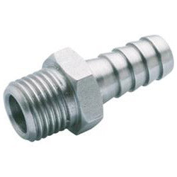 137388 Raccord cannelé Orion avec filetage mâle 1/4"