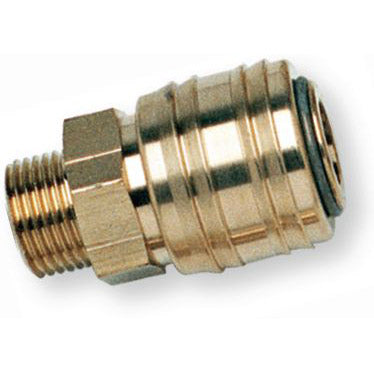 185876 Raccord rapide mâle pour tuyau d'air 1/4" Euro