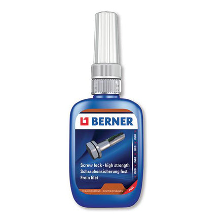 Berner schroefdraadborgmiddel extra-sterk 24ml