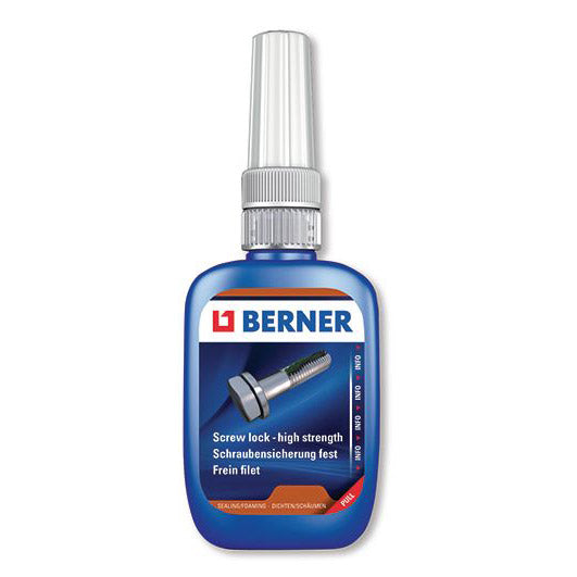 Berner schroefdraadborgmiddel extra-sterk 24ml
