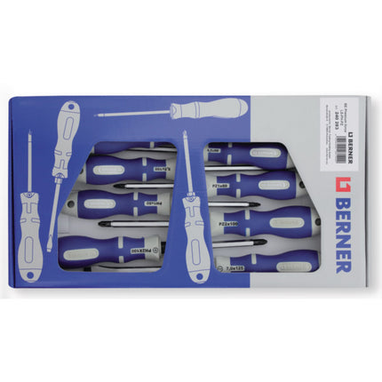 Berner schroevendraaierset 7-delig met slagkop