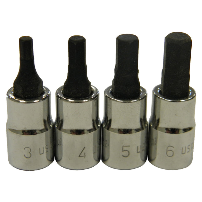 940345 Dop 1/4" met inbus 6mm