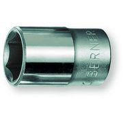 Berner dop 1/2" 6-kant 15mm BFD+