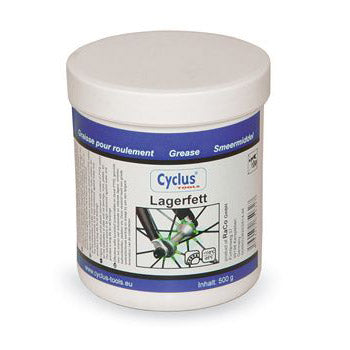 Cyclus lagervet wit pot 500gr.