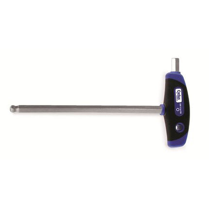 T-handle ball end Allen key 2.5mm 100mm long Cyclus 720611