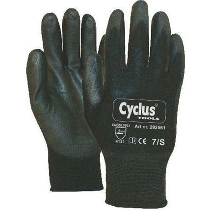 Gant de travail Nylon S/7 G+D col rouge Cycle 292561