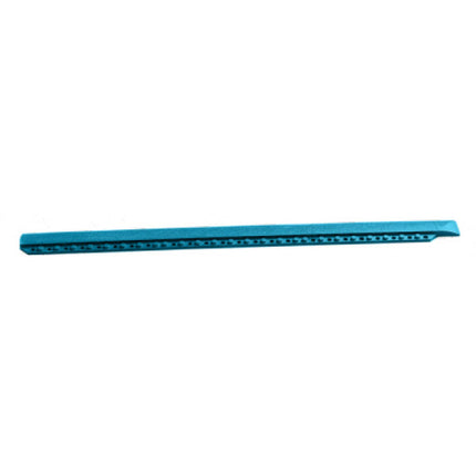 Superspark tegelrand (m) voor rubber vloertegel schuin blauw