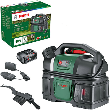 Bosch hogedrukreiniger Fontus snoerloos 20bar 18V 6l