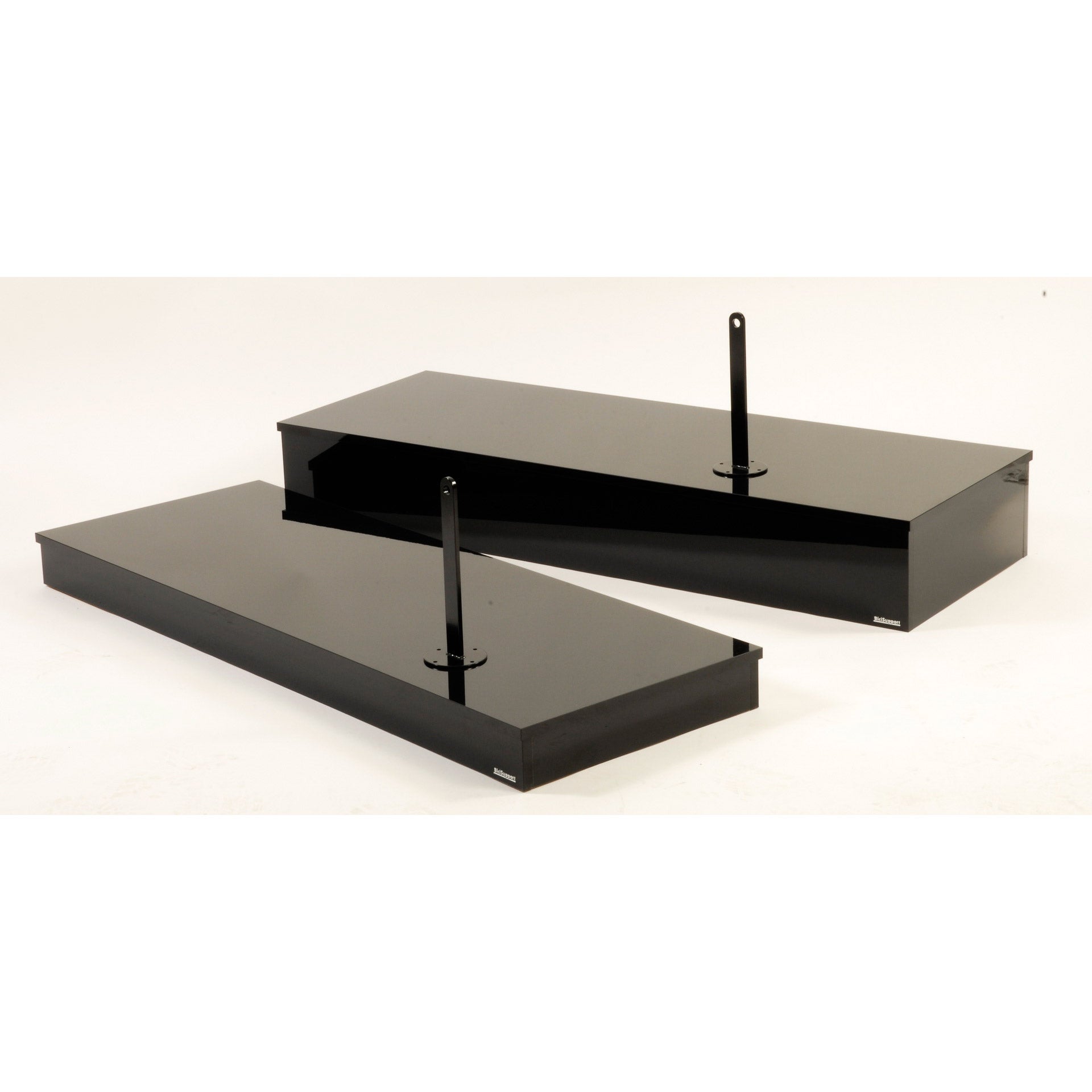 BiciSupport aerodynamic metal display horizontal glossyblack