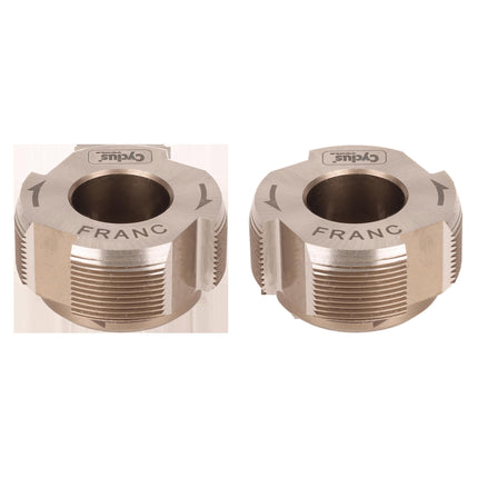 Fraise à fileter boîtier de pédalier français 1.378"x25.4tpi Cyclus 720342