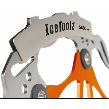IceToolz schijfremklauw richt- gereedschap, zilver