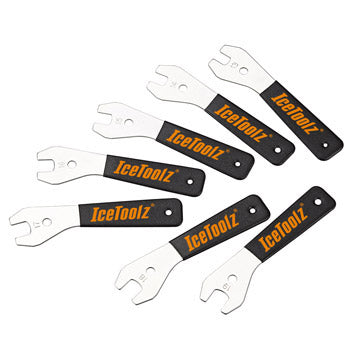 IceToolz cone wrench set, 7-piece, 13-19mm, 24047X7