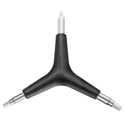 Clé en Y IceToolz, six pans creux de 4 et 5 mm et tournevis PH2