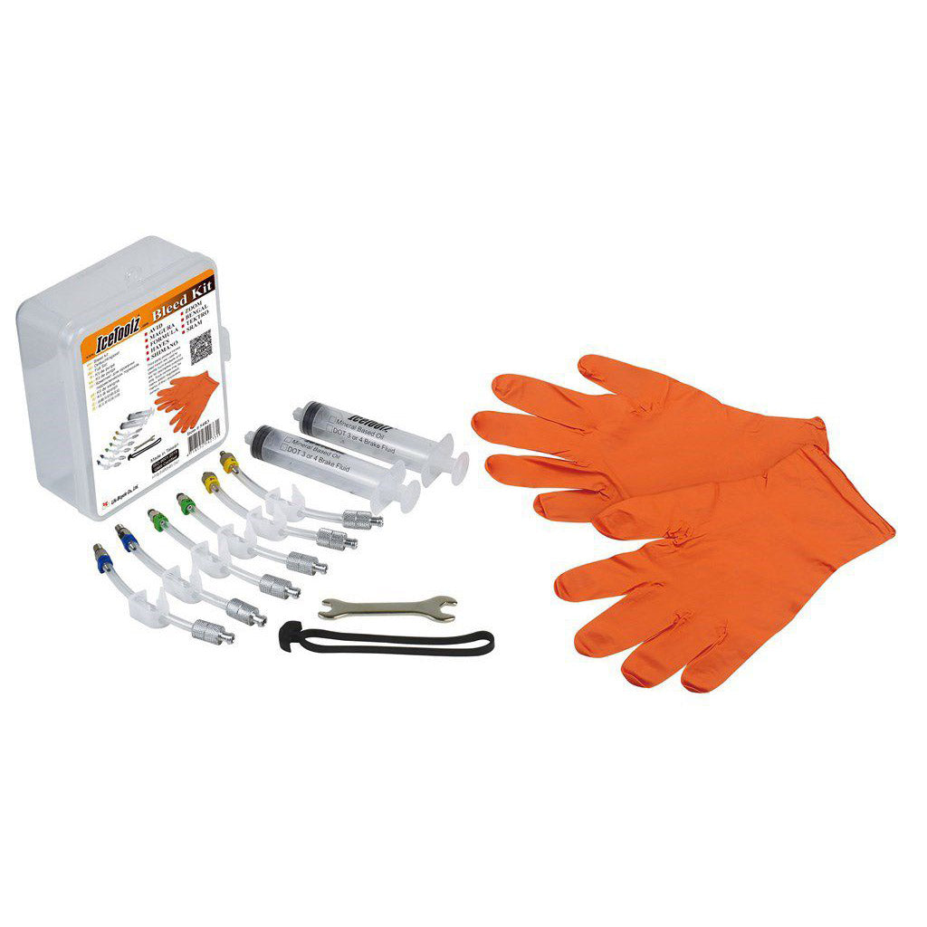 IceToolz ontluchtingsset hydraulische schijfrem univ.