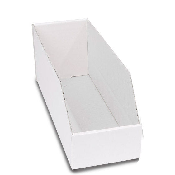 Magazijndoos Kwart Laag wit karton L240xB150xH120 mm