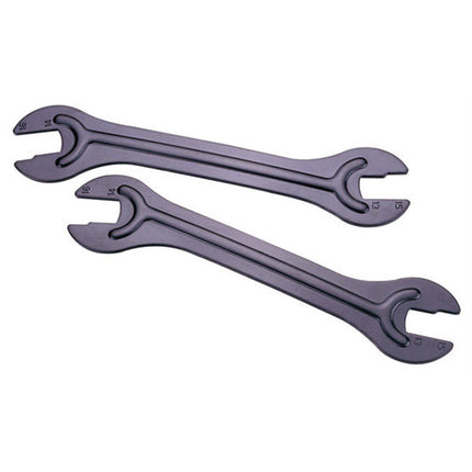 IceToolz cone wrench set 15/13 + 14/16 steel (2 pcs)