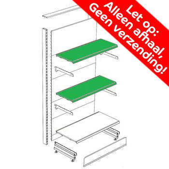 Tegometall Legbord 47 x 100 cm RAL 7015