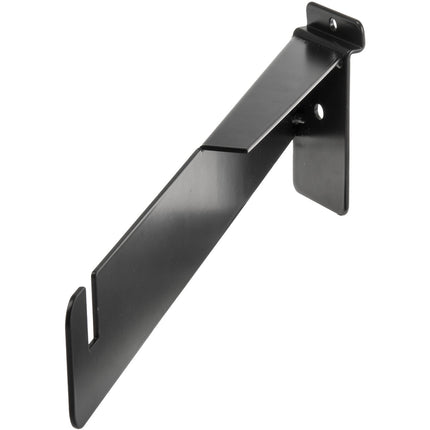 Brass wheel hook 370mm 30° black