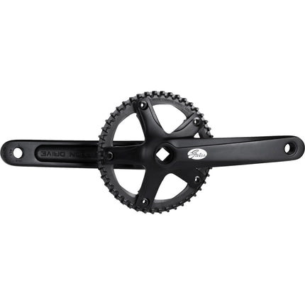 Gates crankstel CDN S150 46T 175mm zonder beschermrand zw.