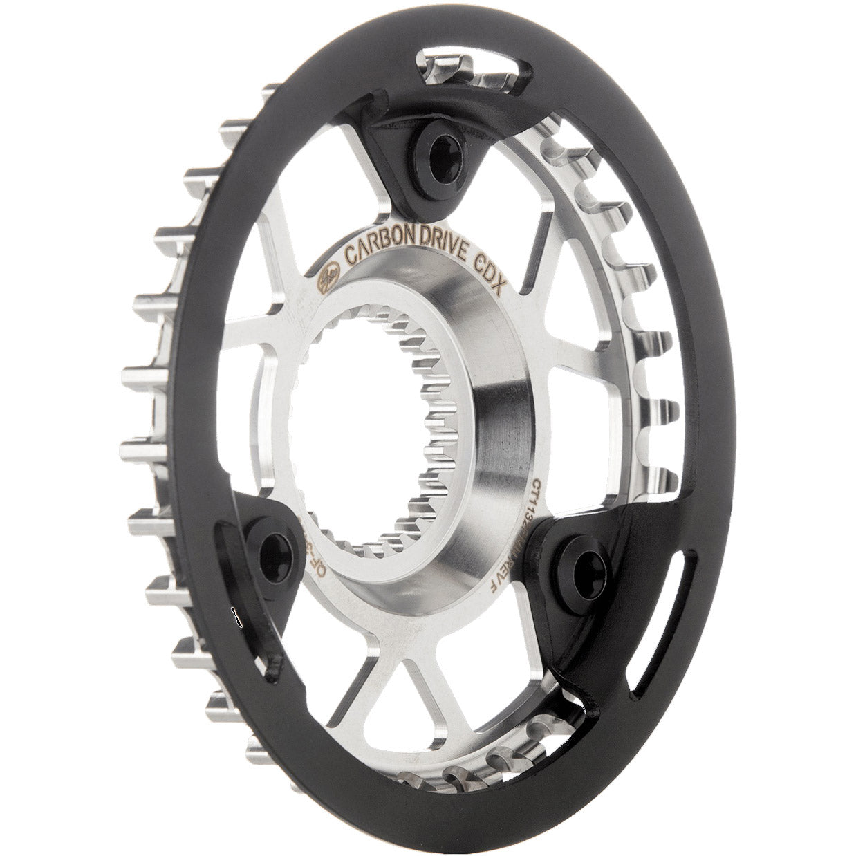 Gates tandwiel CDX 32T pinion met beschermrand rvs