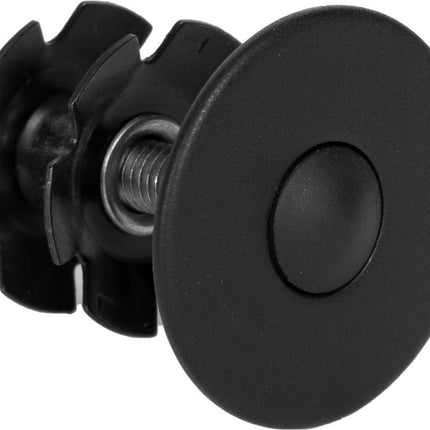 Ergotec headset plug/cap flat Ahead 1 1/8 black sand