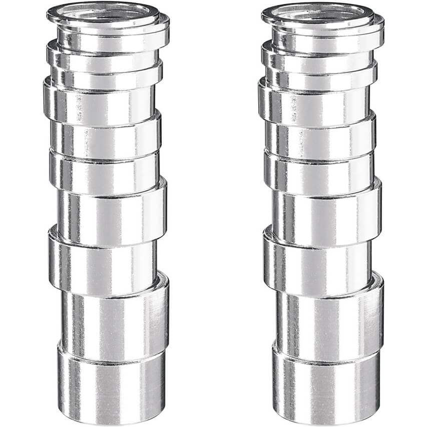 Ergotec Spacerbox 1.1/8 zilver