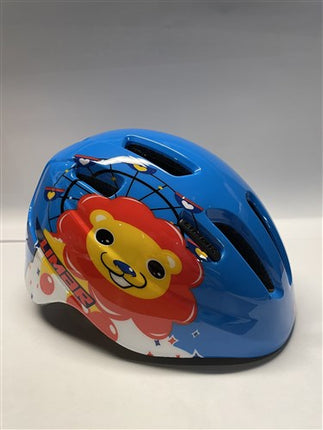 Kinder Helm S 46-52cm Limar Happy Lion Blauw