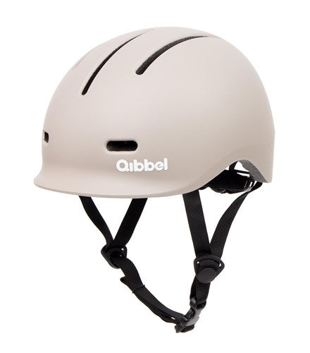 Kinder Helm XS 45-51cm Qibbel Pebble Grey