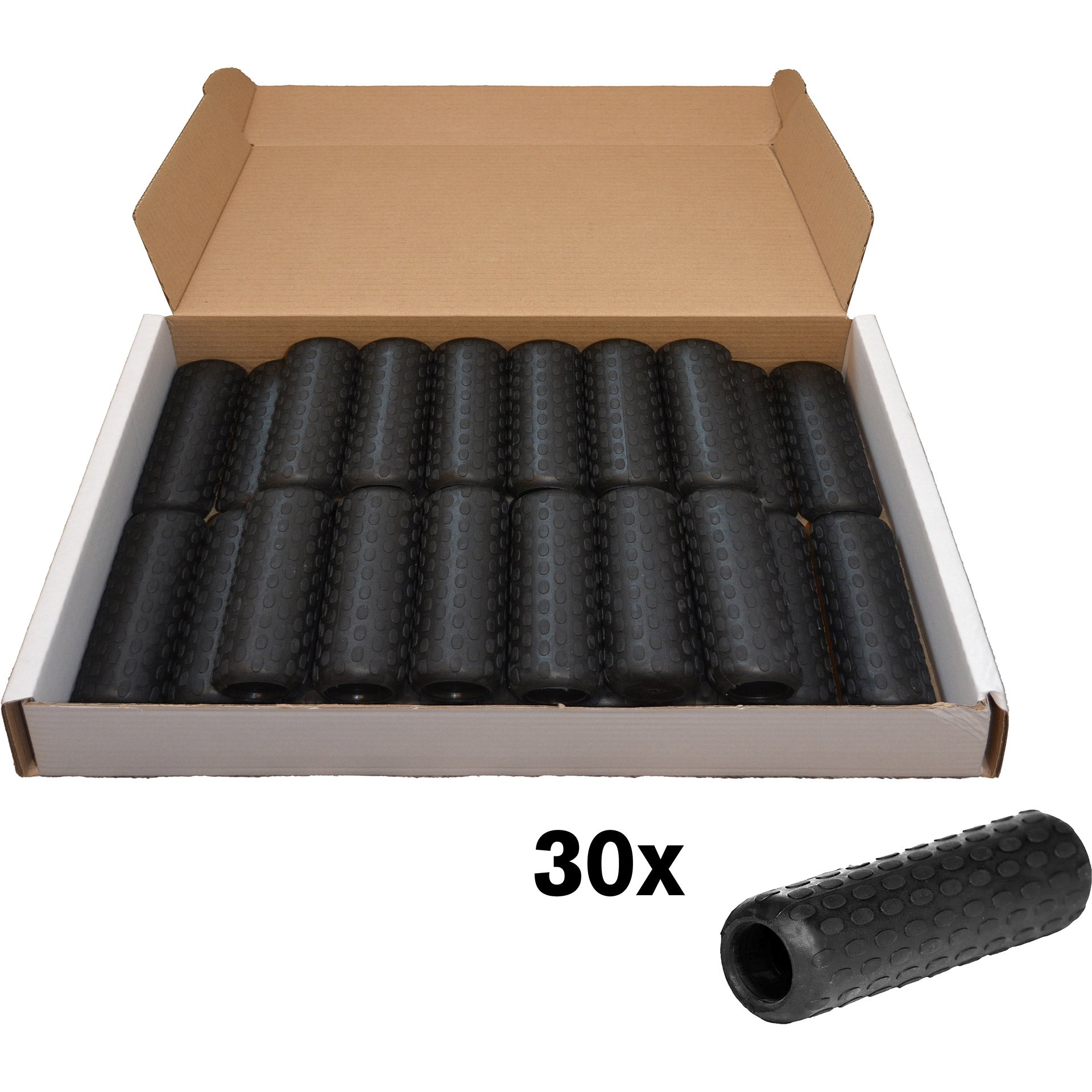 Herrmans handvat Fifty Two ø22mm 110mm zwart (30st)