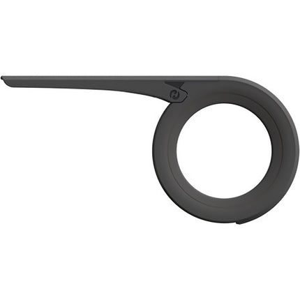 Herrmans kettingscherm Fuse 38t ø125mm mat zwart