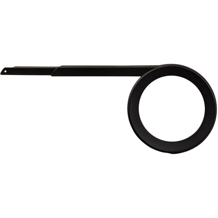 Protège-chaîne Herrmans Slyde 48 dents ø170mm 319mm ouvert noir mat