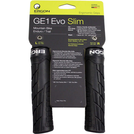 Ergon GE1 EVO slim black handlebar grips