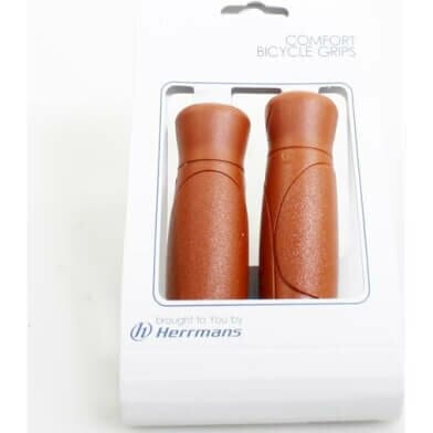 Herrmans handles Cut 93 120mm Cortina brown