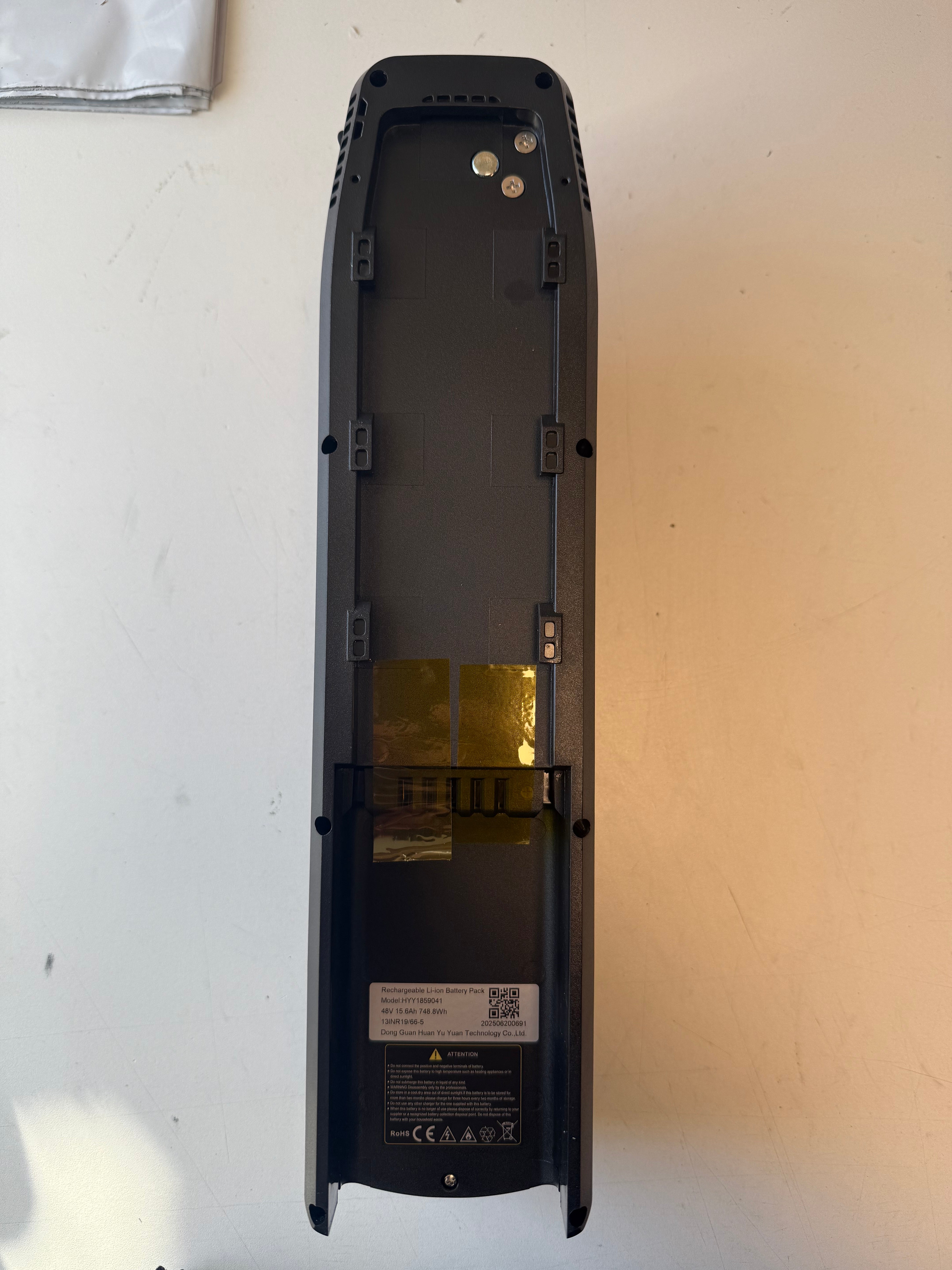 Fietsaccu - Ouxi - Fatbike Accu V20-48V- 15.6 ah