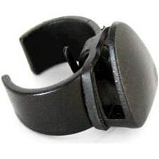 Hesling jacket protector clip 20mm anti-slip black