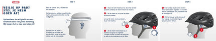 ABUS POS helmet adjustment guide 20x99cm