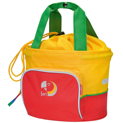 Klickfix handlebar bag shopper child Lori 4L red