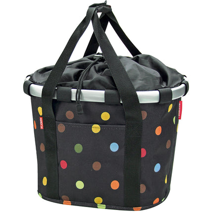 Klickfix basket bag 15L dots