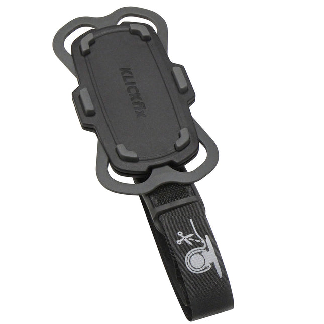 Klickfix phonepad met quad mini adapter 11x6x3.8cm zwart