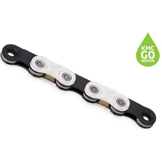 KMC ketting X-Flat 12/13v 126L SRAM waxed zilver/zwart